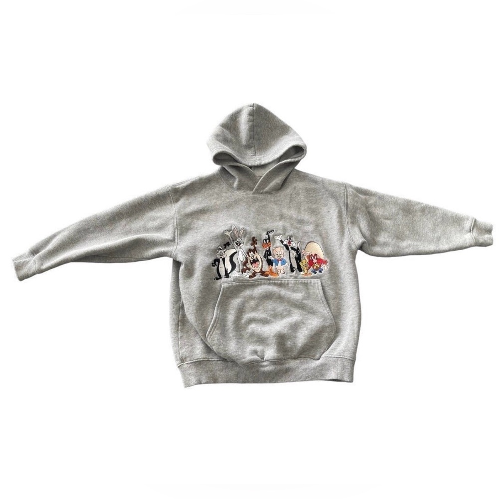Vintage Warner Bros Studio Store Kids Looney Tunes Hoodie